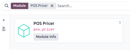 Installing POS Pricer module from Apps