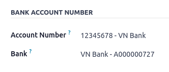 Bank Account's journal configuration