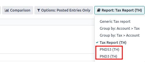 PND tax reports