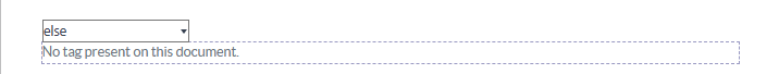 Visualização do resultado se não houver marcadores.