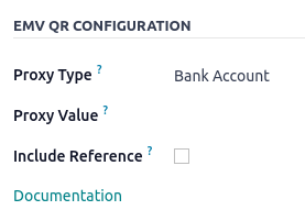 Vietnamesisk QR bank bank konto konfiguration