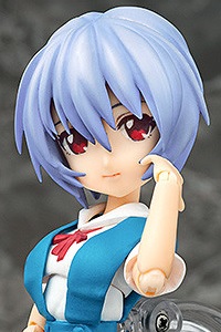 Phat! Company Phatism Rebuild of Evangelion Parfom R! Ayanami Rei School Uniform Ver. Action Figure