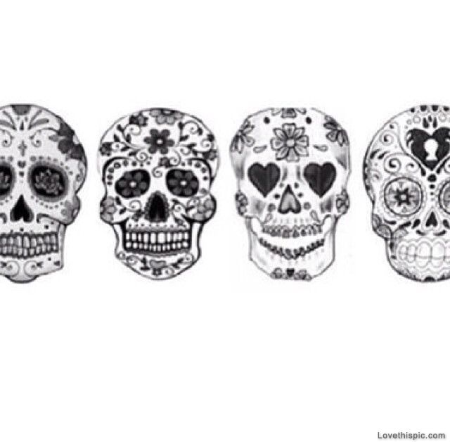 Retro Skulls