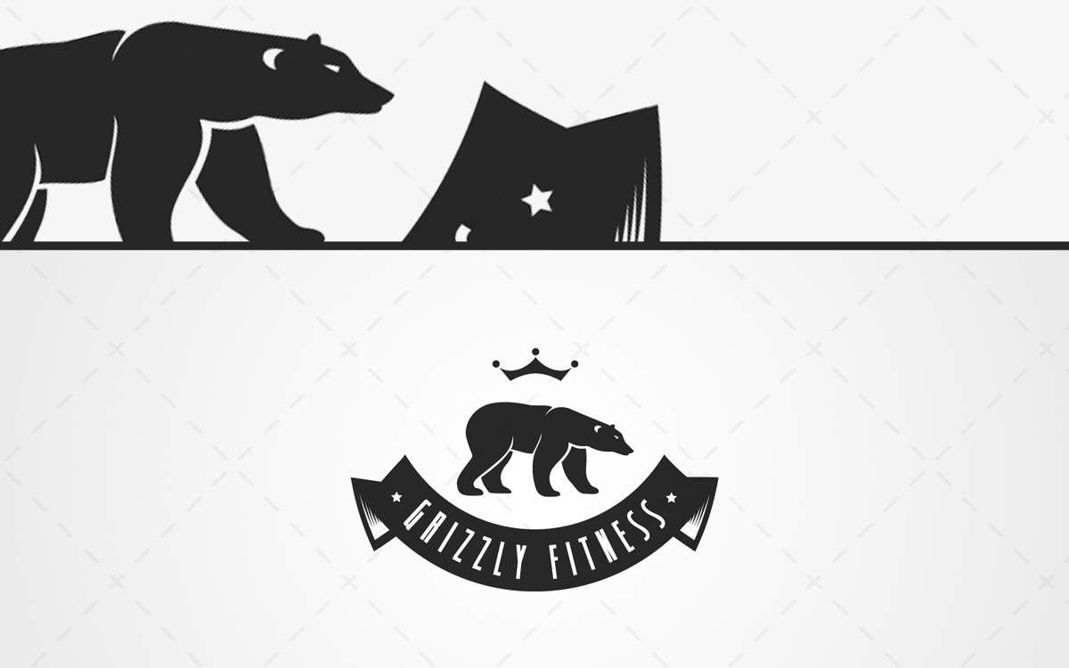 Spectacular Bear Logo For Sale