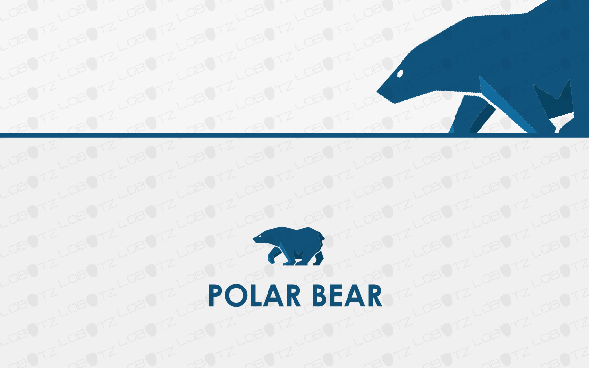 polar bear logo for sale