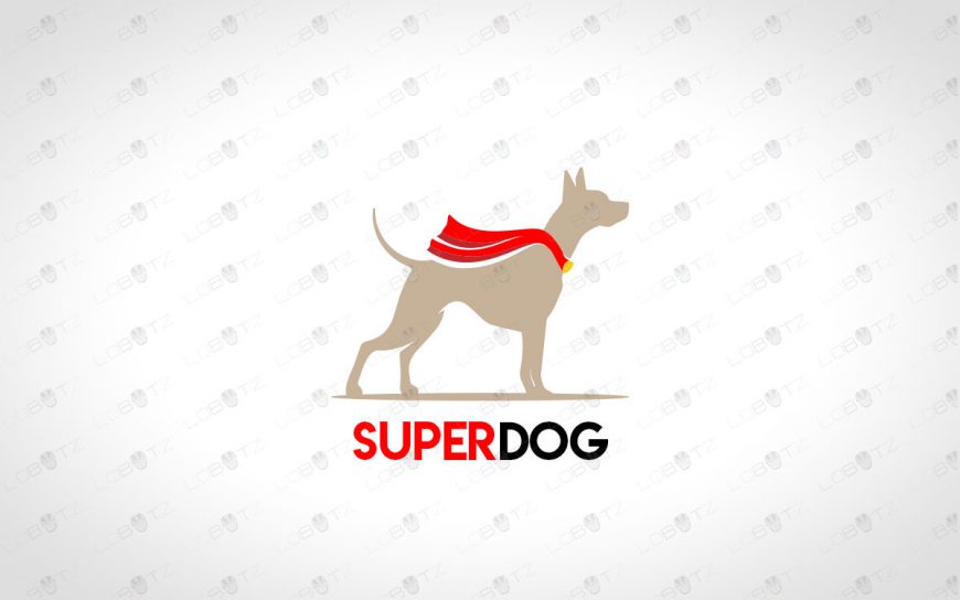 Super Dog Logo For Sale | Premade Dog Logos