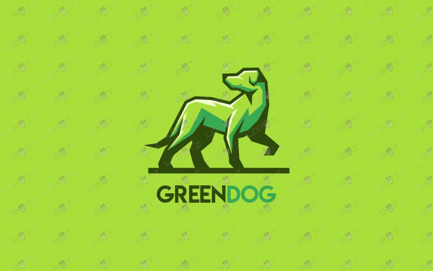 Premade Dog Logo For Sale | Dog Company Logo