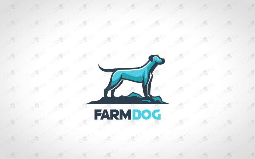 Premade Dog Logo For Sale | Dog Company Logo