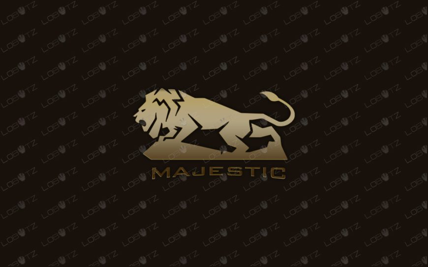 Premade Lion Logo For Sale | Lion Company Logo