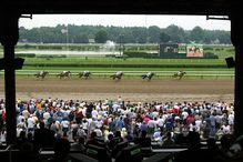 Saratoga Springs Race Course opening weekend, 2003