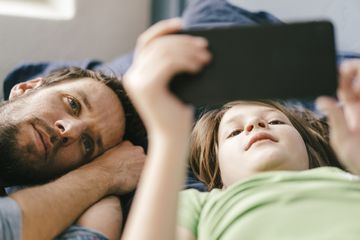 Adult and child streaming content