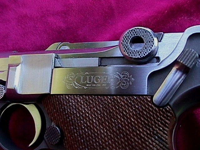 erma luger, 9mm luger hand gun, luger collector, 1917 long luger pistol ...