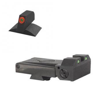 Kensight Ruger SR1911 Adjustable Tritium Night Sight Set, Beveled Blade (860-263) w/ 0.200" Ta