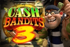 Cash Bandits 3 Slot Logo