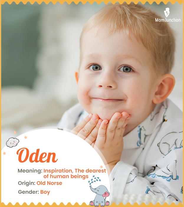 Oden, meaning inspir