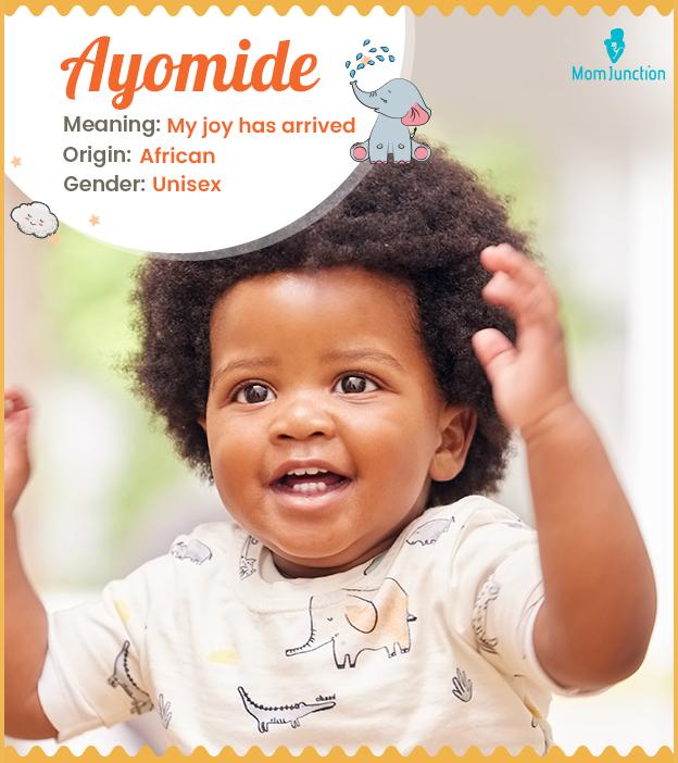 Ayomide, denoting th