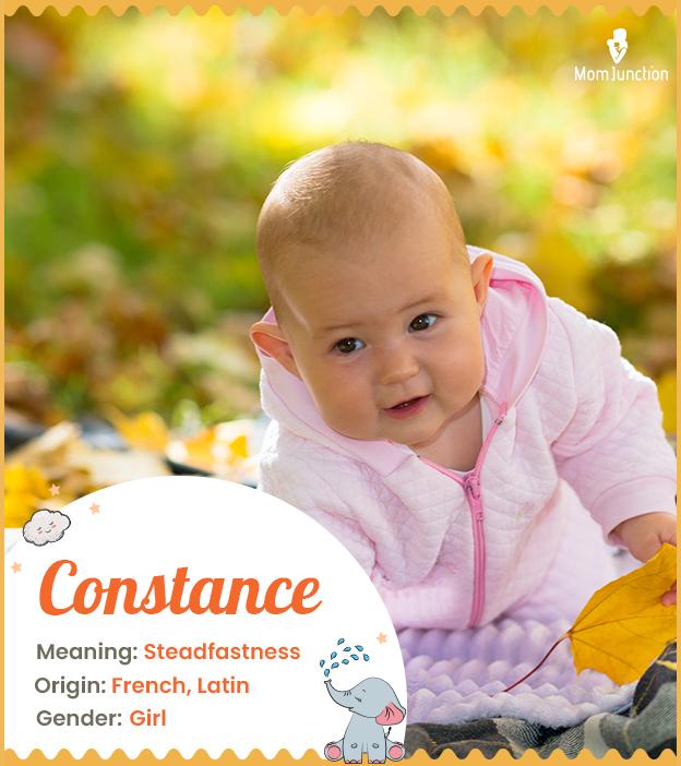 Constance meaning st