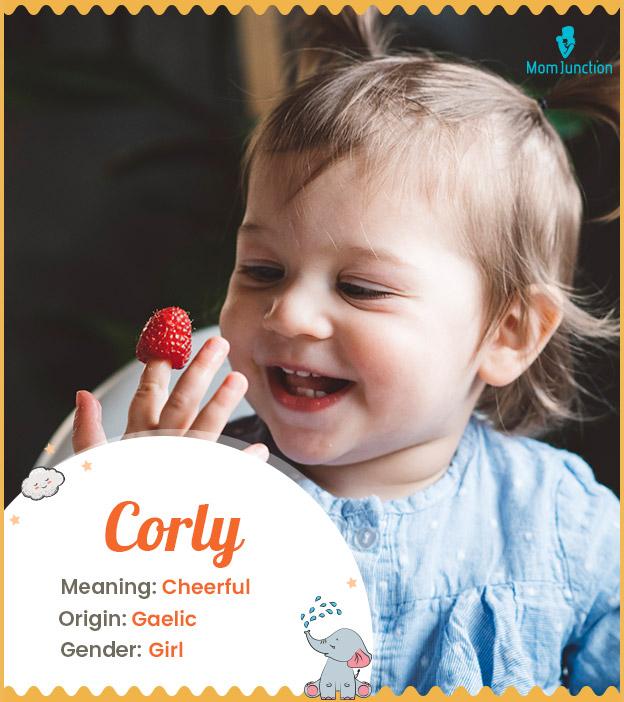 Corly, cheerful