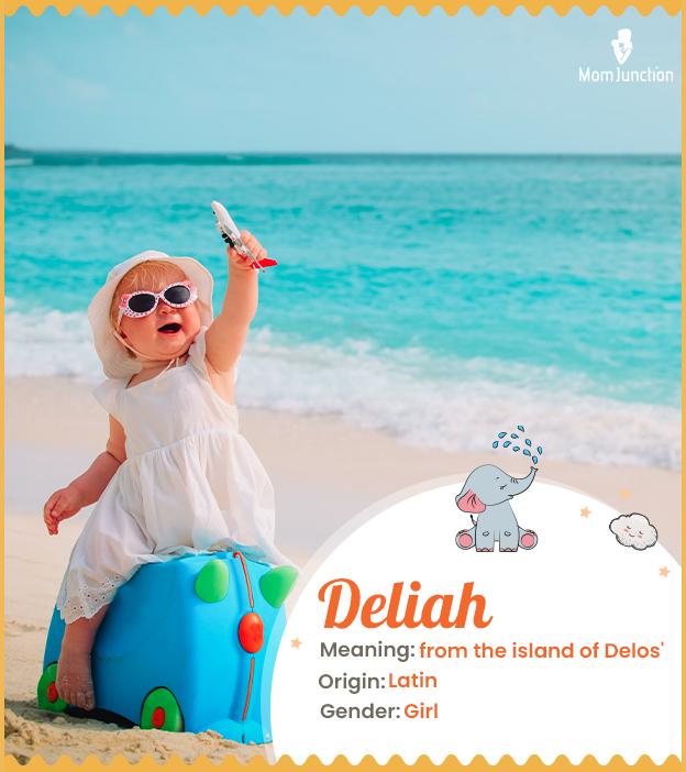 Deliah, meaning from