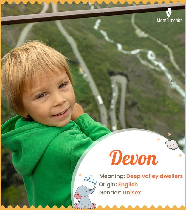 Devon, the deep vall