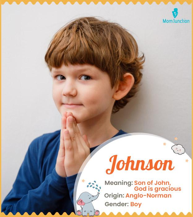 Johnson means Son of