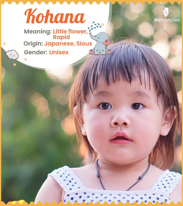 Kohana means little 