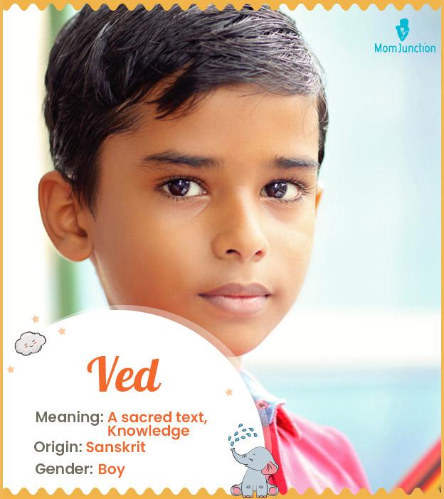 Ved, a sacred text i