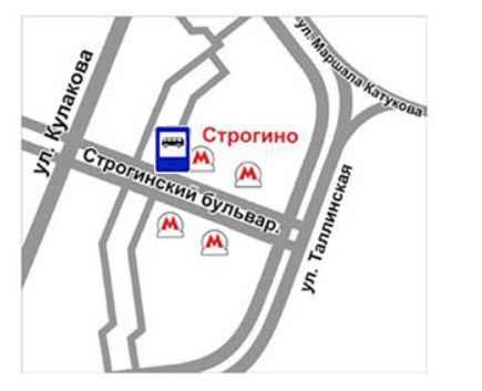 Остановка Строгино