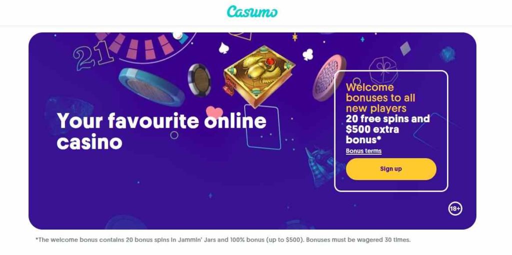 casumo casino bonus