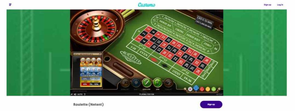 casumo casino games