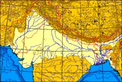 Indogangeticplain Map