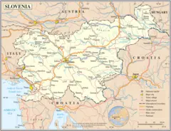 Slovenia Map