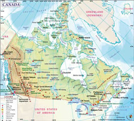 Canada Map