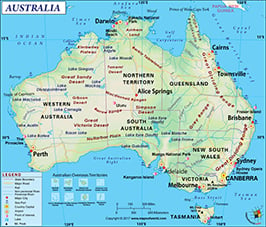 Australia Map