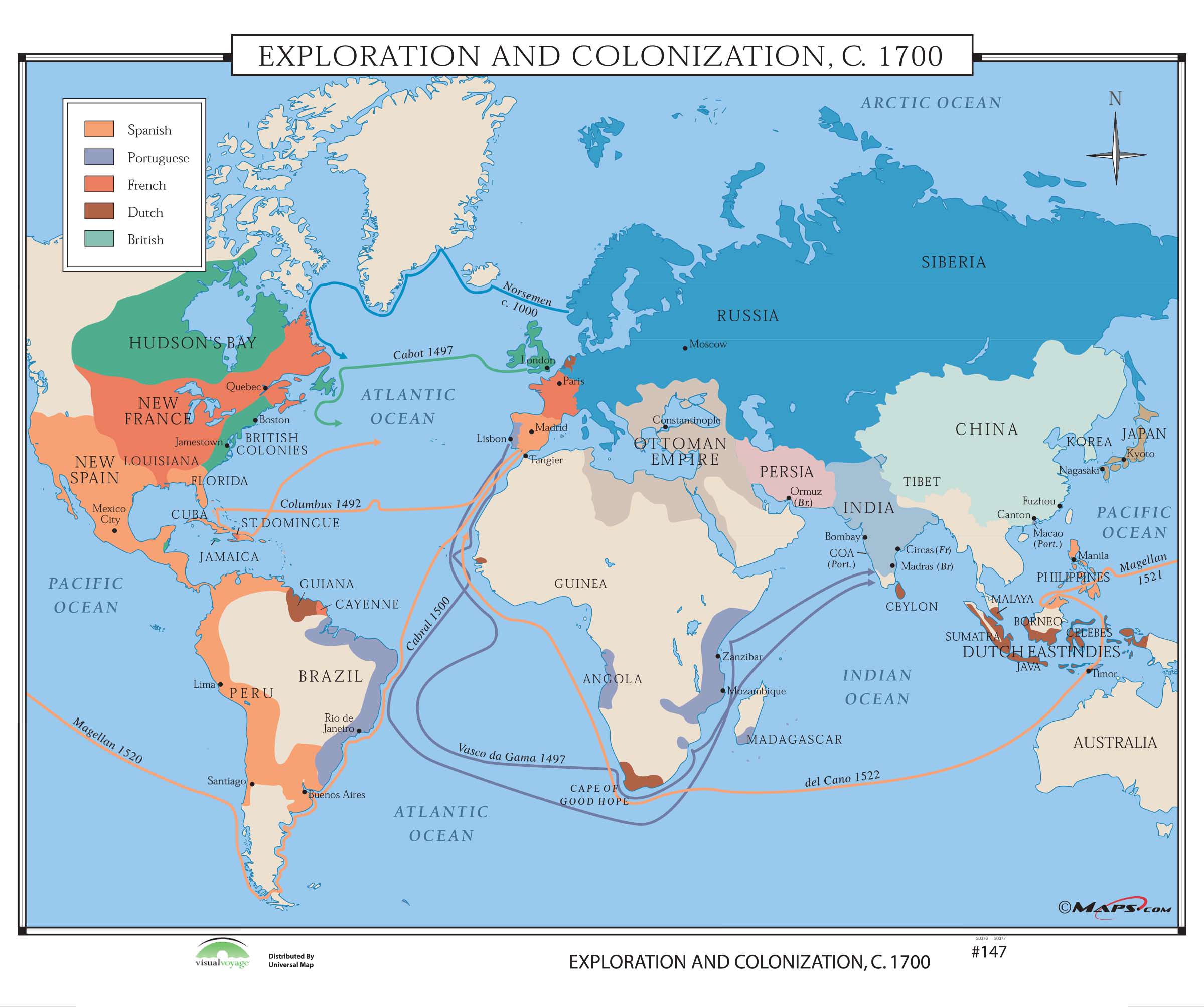 Colonialism Map