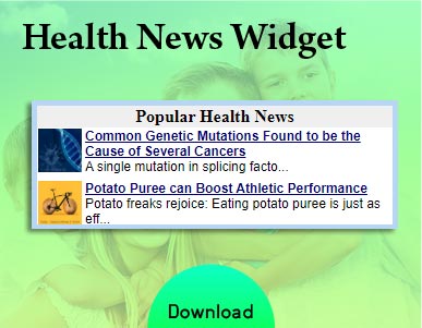 Health News Widget