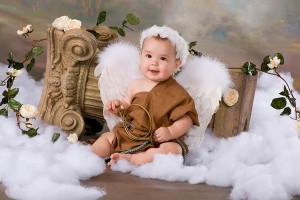 Create meme: child, angel, angels