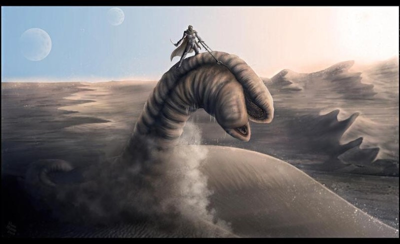 Create meme: Shai-Hulud Dune 1984, dune , Shai Hulud worm Dune 2021