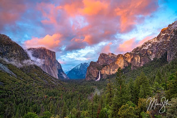 Tunnel View Sunset