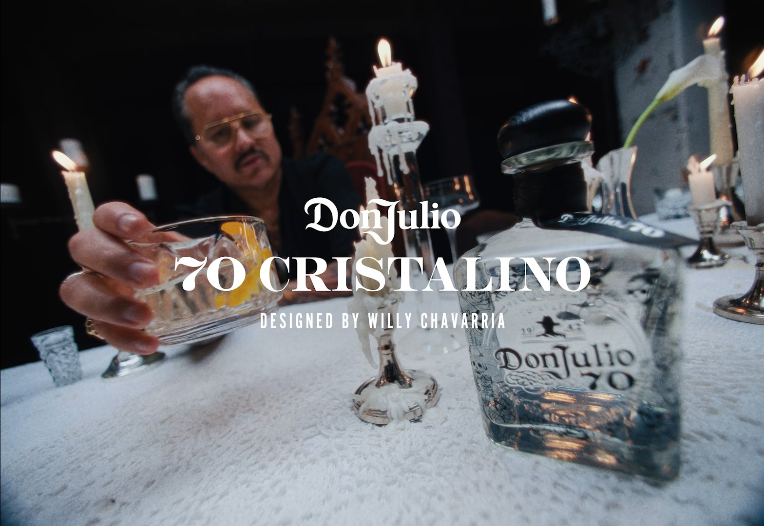 TEQUILA DON JULIO AND AWARD-WINNING FASHION DESIGNER, WILLY CHAVARRIA, COLLABORATE ON THE TEQUILA DON JULIO 70 AÑEJO CRISTALINO ARTIST EDITION BOTTLE