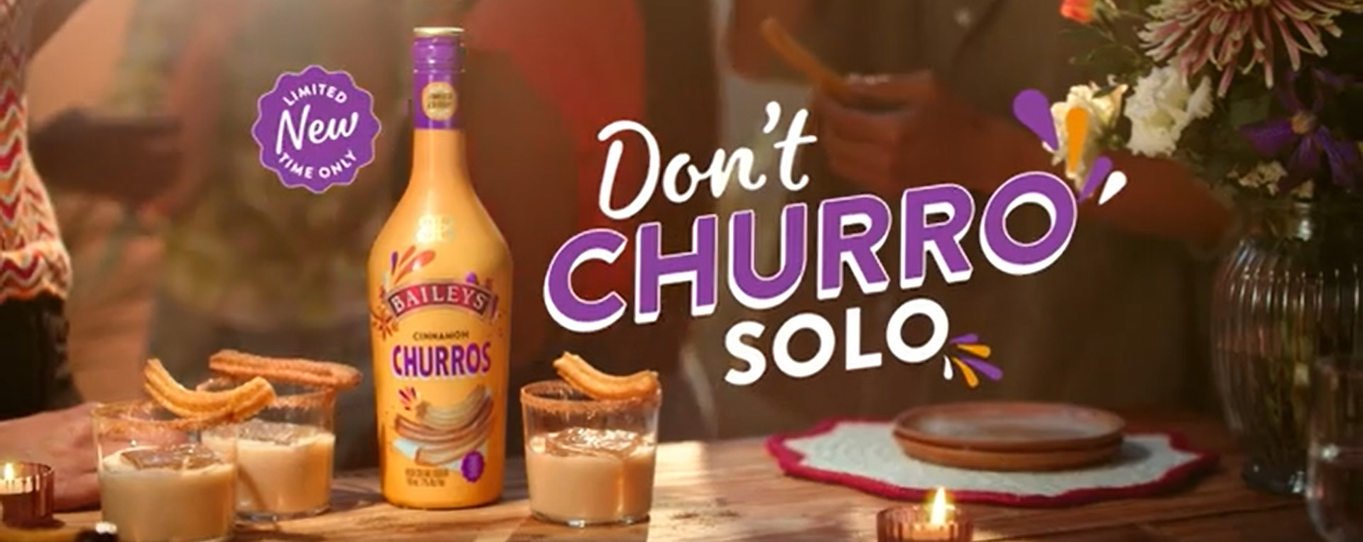 CHURROS, BUT SIPPABLE! INTRODUCING THE LIMITED-EDITION BAILEYS CINNAMON CHURROS IRISH CREAM LIQUEUR, A NEW WAY TO ENJOY CHURROS