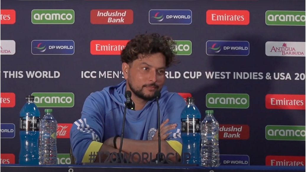 T20WC 2024 Super 8: Kuldeep Yadav speaks at IND vs BAN post-match conference