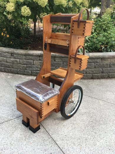 Cimmarron Maple (ammo box lid is covered in cling wrap for shipping)