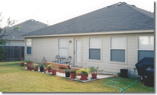 Patio with a cover