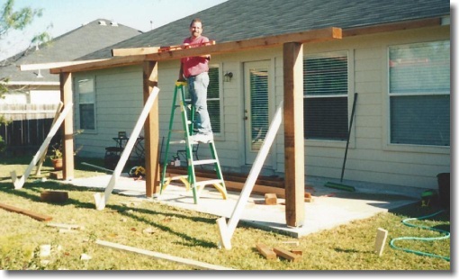 Patio Cover - Building Phase