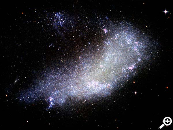 name a irregular galaxy