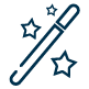 Magic wand icon