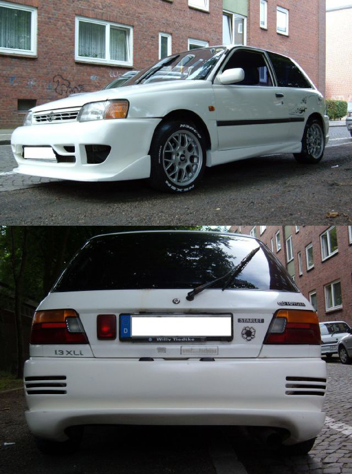 Bodykit Toyota Starlet P8