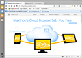 Maxthon screenshot