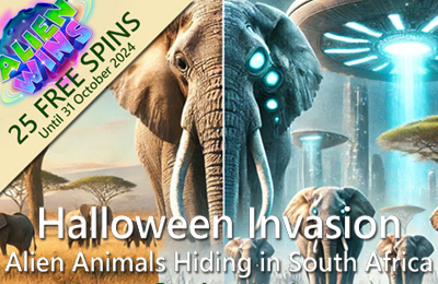 Uncover the Halloween Invasion of Alien Animals hiding in South Africa o